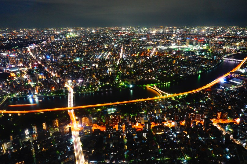 Tokyo at night